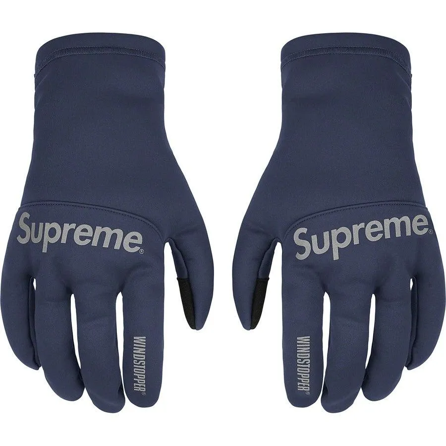 Supreme WINDSTOPPER Gloves (Navy)