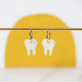 Teeth Hoop Earrings