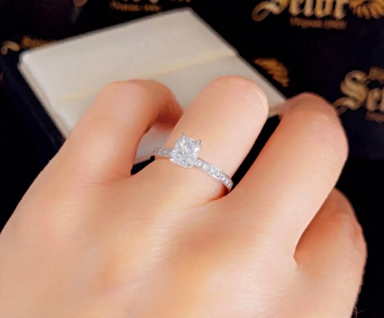 Tessa engagement ring DER062