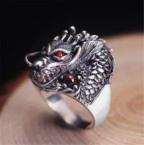 The Underworld Guardian Dragon Stainless Steel Ring