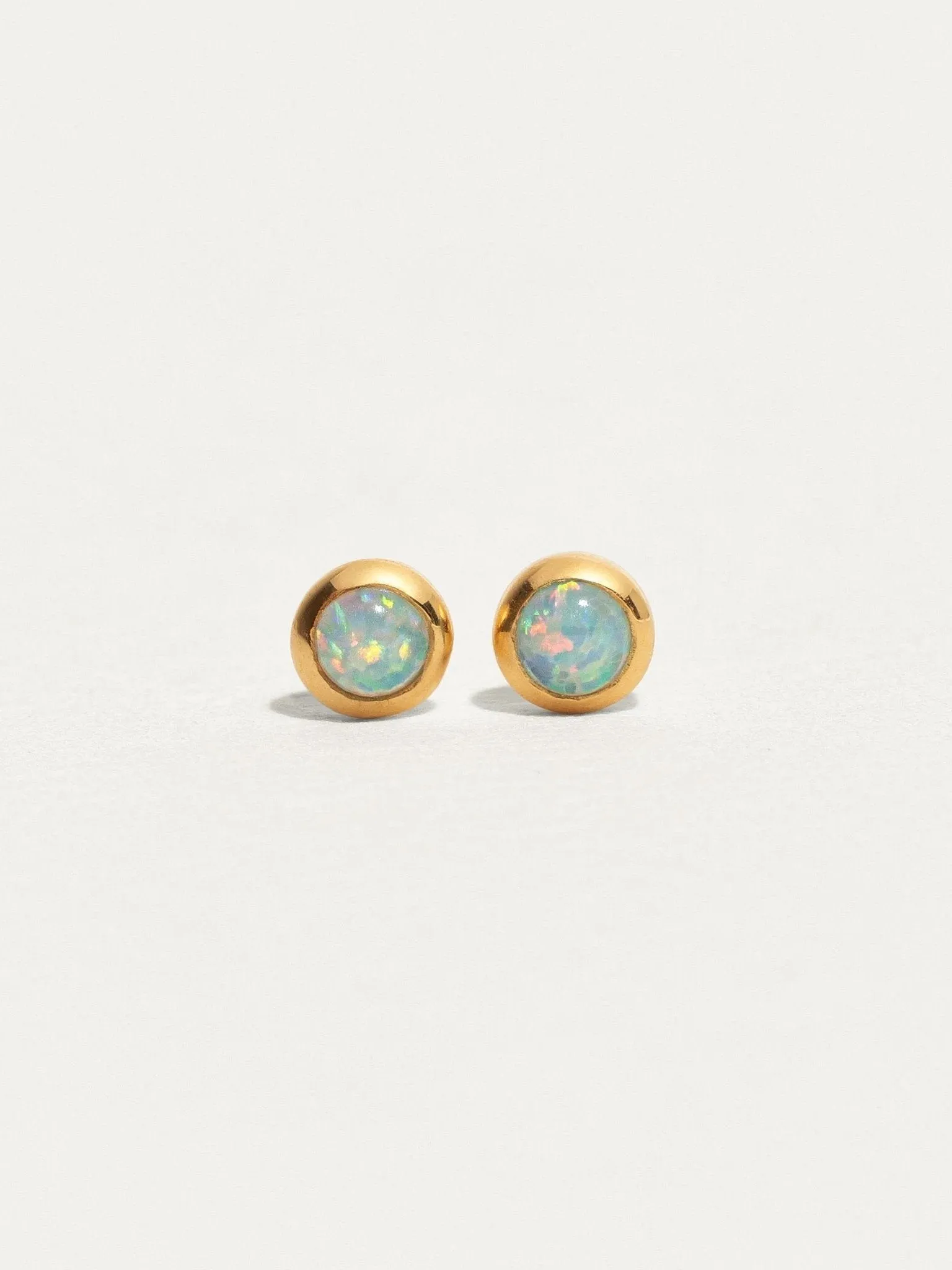 Therese Opal Stud Earrings