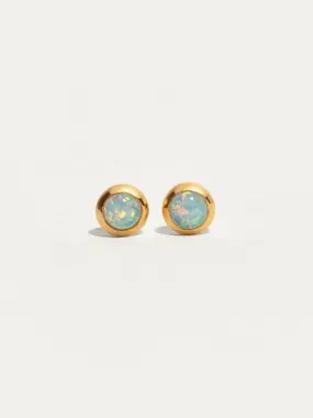 Therese Opal Stud Earrings