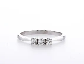 Three Stone Diamond Ring (0.25Ctw)