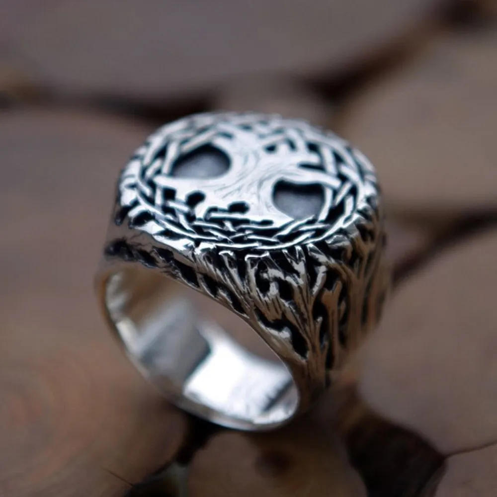 Yggdrasil Stainless Steel Ring