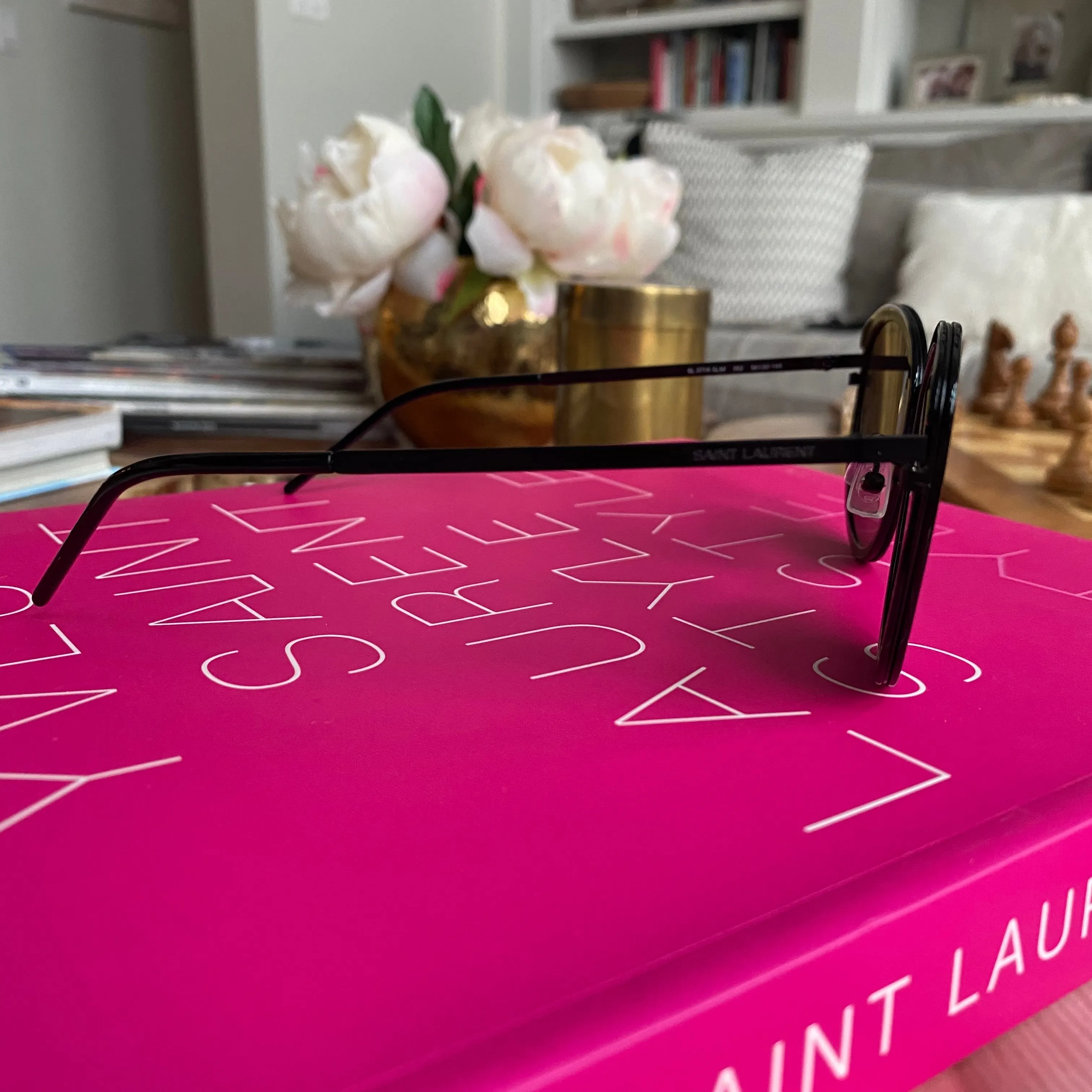 YSL Black Cat Eye Sunglasses