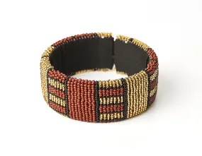 Zulu Beaded Cuff Bangle 10